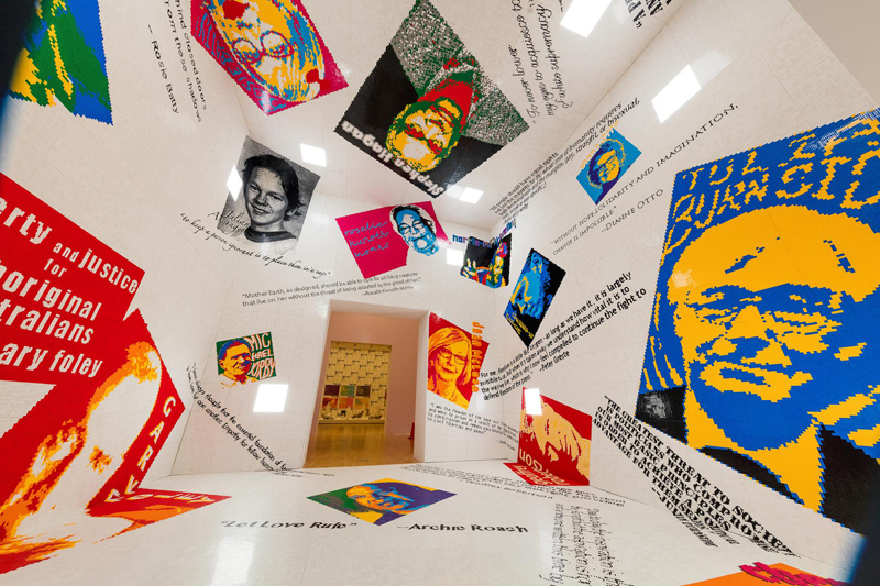 Krønike destillation Afgørelse Ai Weiwei makes bold statements with LEGO - Gardiner Museum