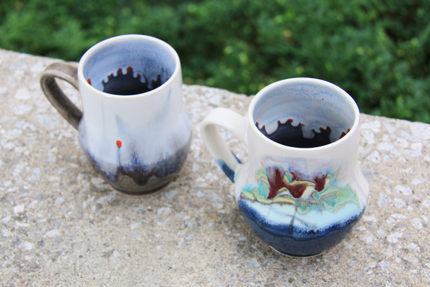 Mugs by Michelle Mendlowitz at the Gardiner Shop