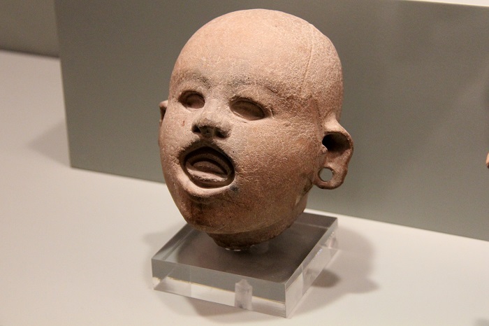 Head of Xipe Totec, Aztec style 